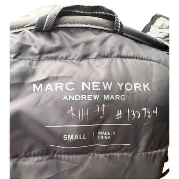 Marc New York Andrew Marc Lightweight Insulation Puffer Jacket NWT Small - Picture 5 of 7